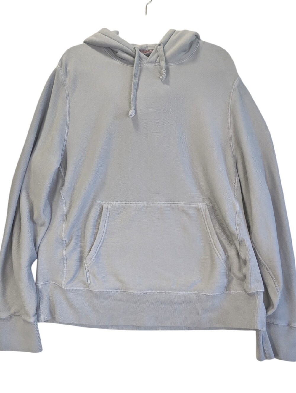 Todd Snyder X Champion Colaba Light Gray Pullover Hoodie With Drawstring Size XL